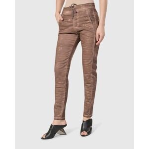 NEW $288 Alembika Iconic Stretch Jeans Floral Print US 16-18 Alembika Size 6